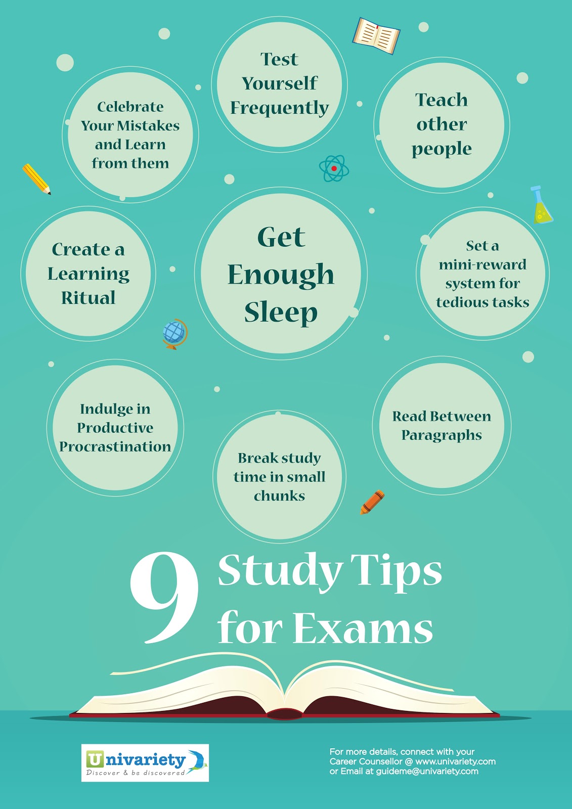 9 study tips for exams