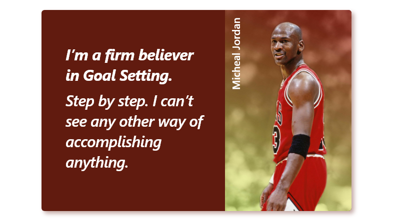 Micheal Jordan On Goal Setting