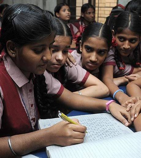 Indian school children