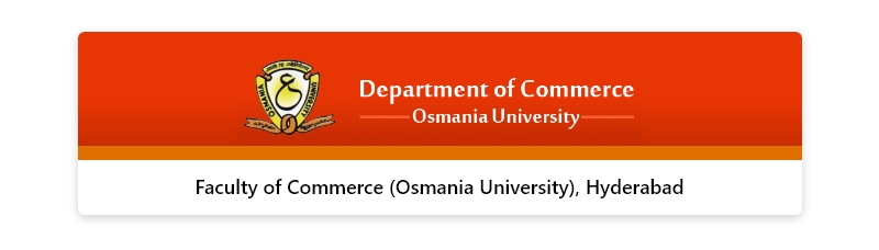 Osmania University offers commerce courses 