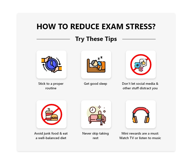 How to Reduce Exam Stress - Helpful Tips from Counsellors! - Univariety Blog