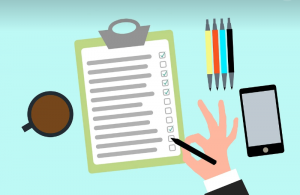 Creating a checklist for exams with the help of alumni