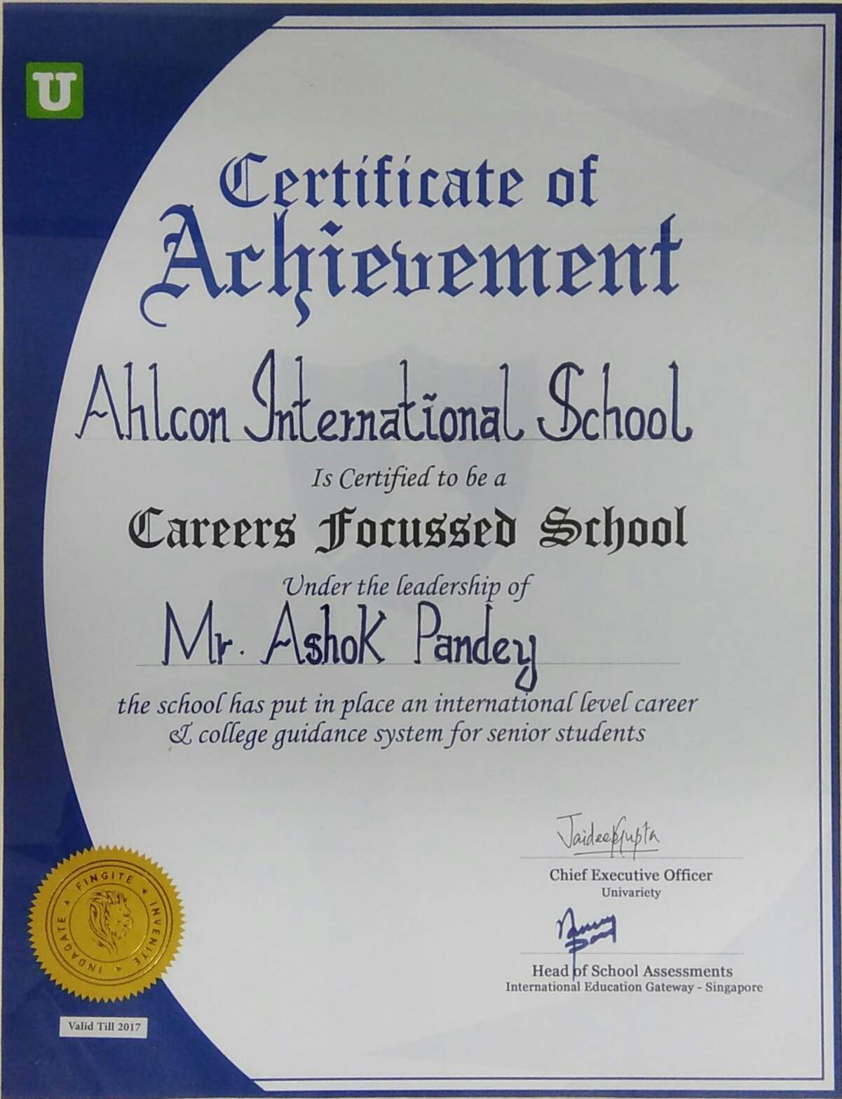 Univariety Career Guidance Initiatives